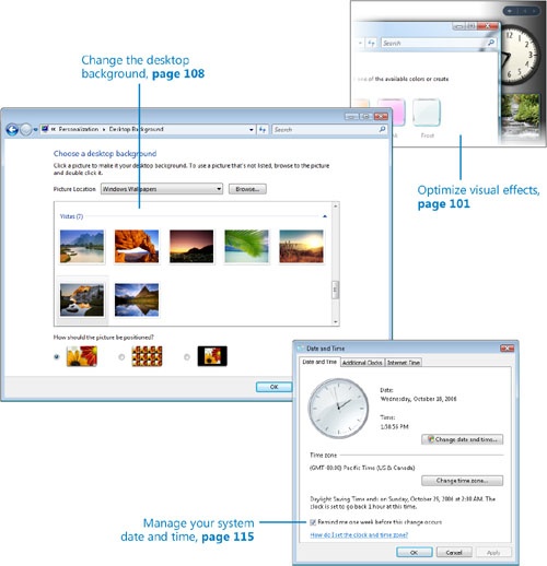 Personalizing Windows Vista