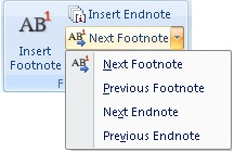 A Footnote About Footnotes and Endnotes