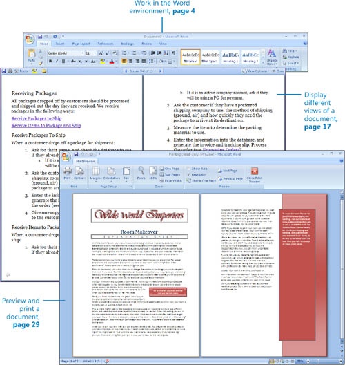 1. Exploring Word 2007 - 2007 Microsoft® Office System Step by Step, Second  Edition [Book]