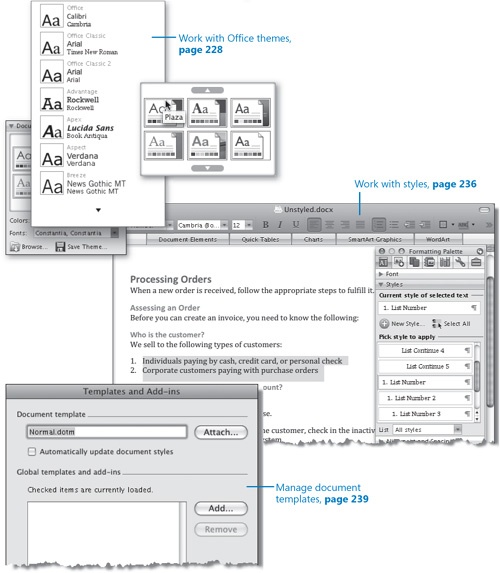 Work with Word Document Content