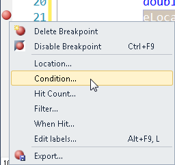 07.23 Set a Complex Breakpoint Condition - Coding Faster: Getting More ...
