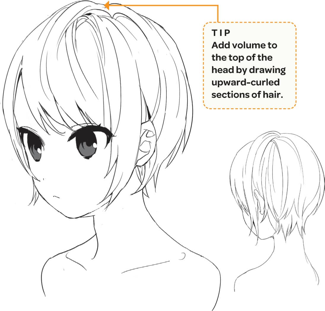 How to Draw Anime Girl Hair [Slow Narrated Tutorial] [No Timelapse] -  YouTube