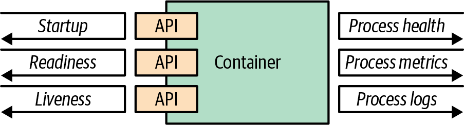 Container observability options