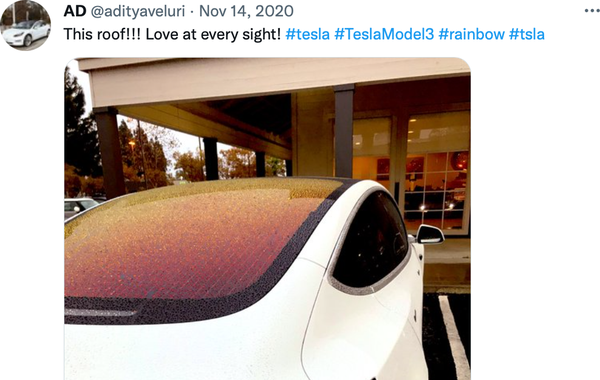 Tesla Tweet