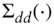 normal upper Sigma Subscript d d Baseline left-parenthesis dot right-parenthesis