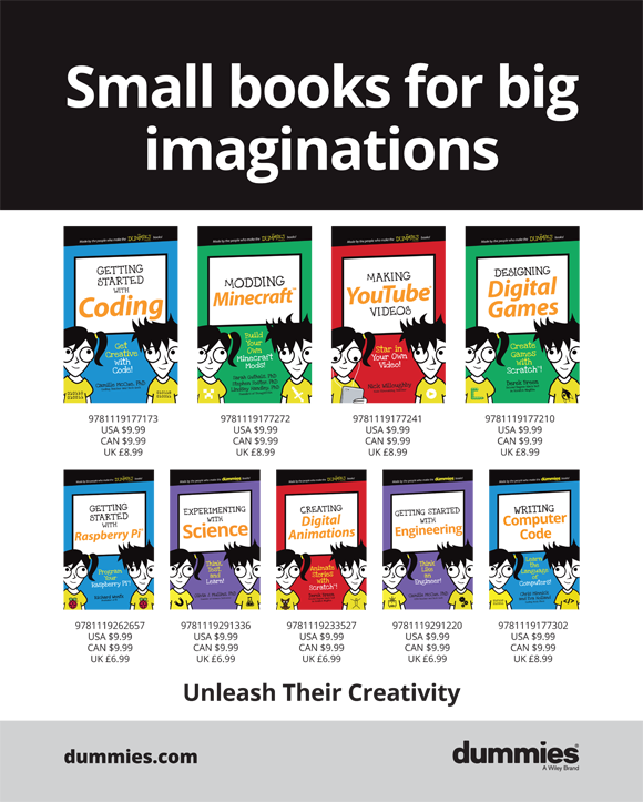 Small books for big imaginations in Little Minds - Unleash their creativity with a whole new array of books online.  Visit dummies.com.