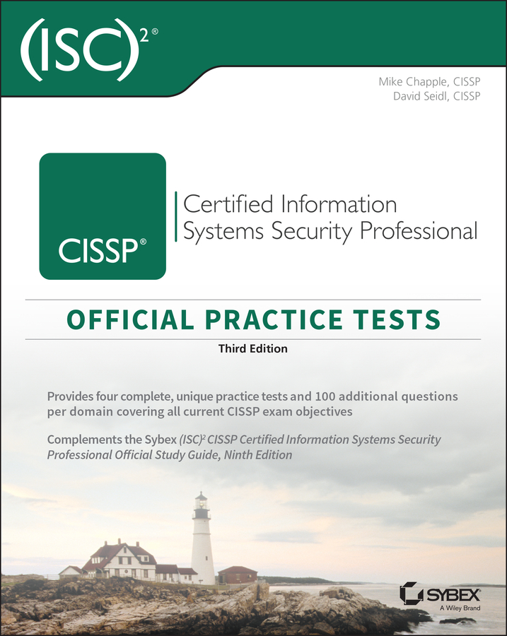 Cover: (ISC)2® CISSP® Certified Information Systems Security Professional Official Practice Tests, 3rd Edition, Third Edition by Mike Chapple, David Seidl
