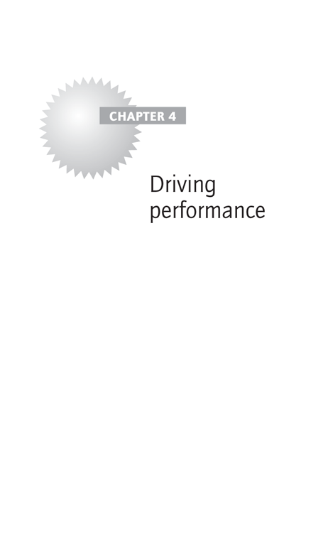 Driving performance