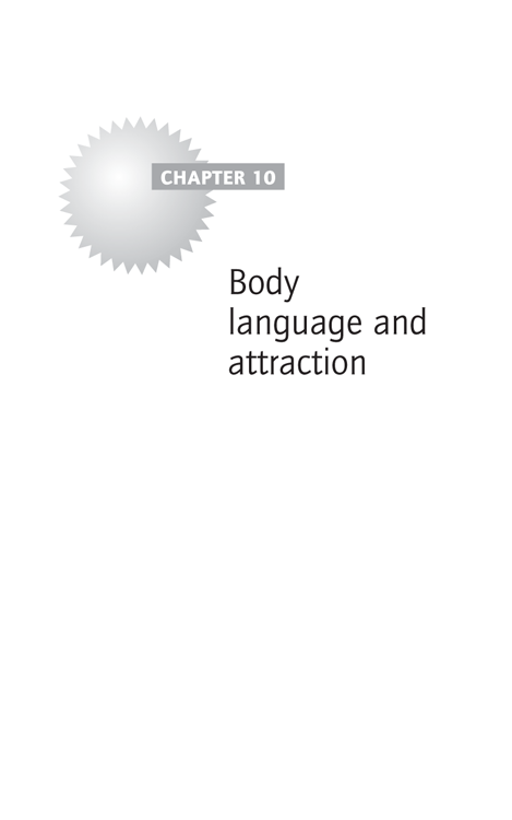 Chapter 10: Body language and attraction