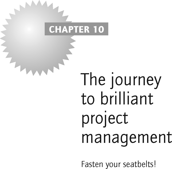 The journey to brilliant project management