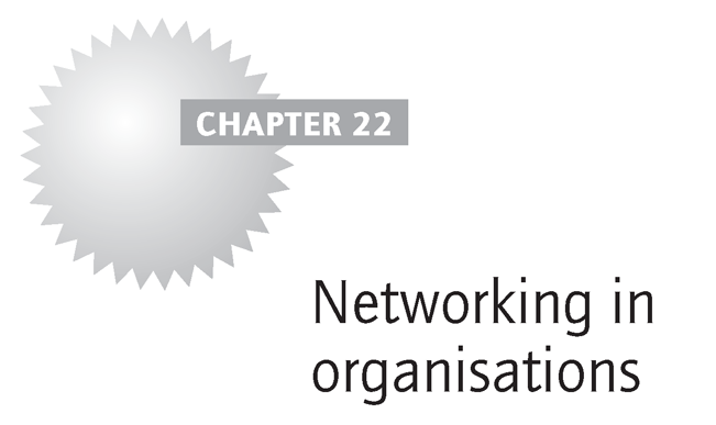 Networking in organisations