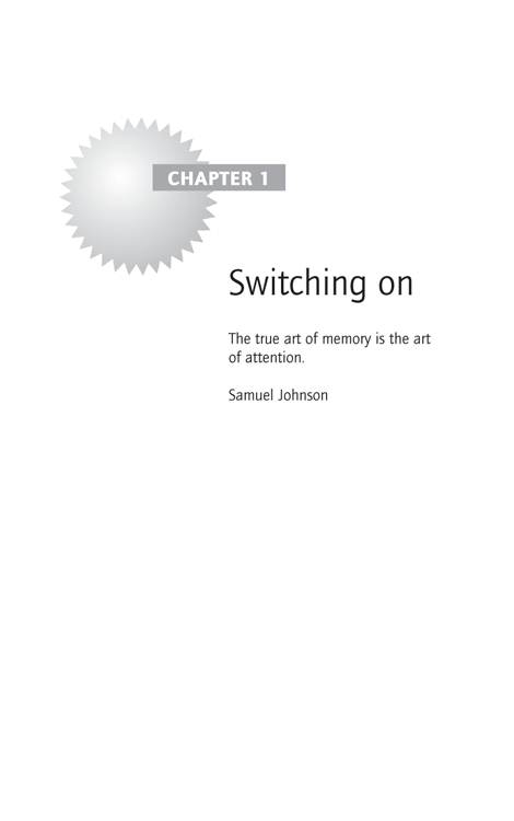 Chapter 1 Switching on