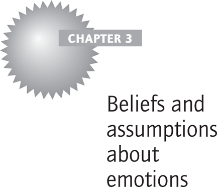 Beliefs and assumptions about emotions