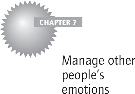 Manage other people’s emotions