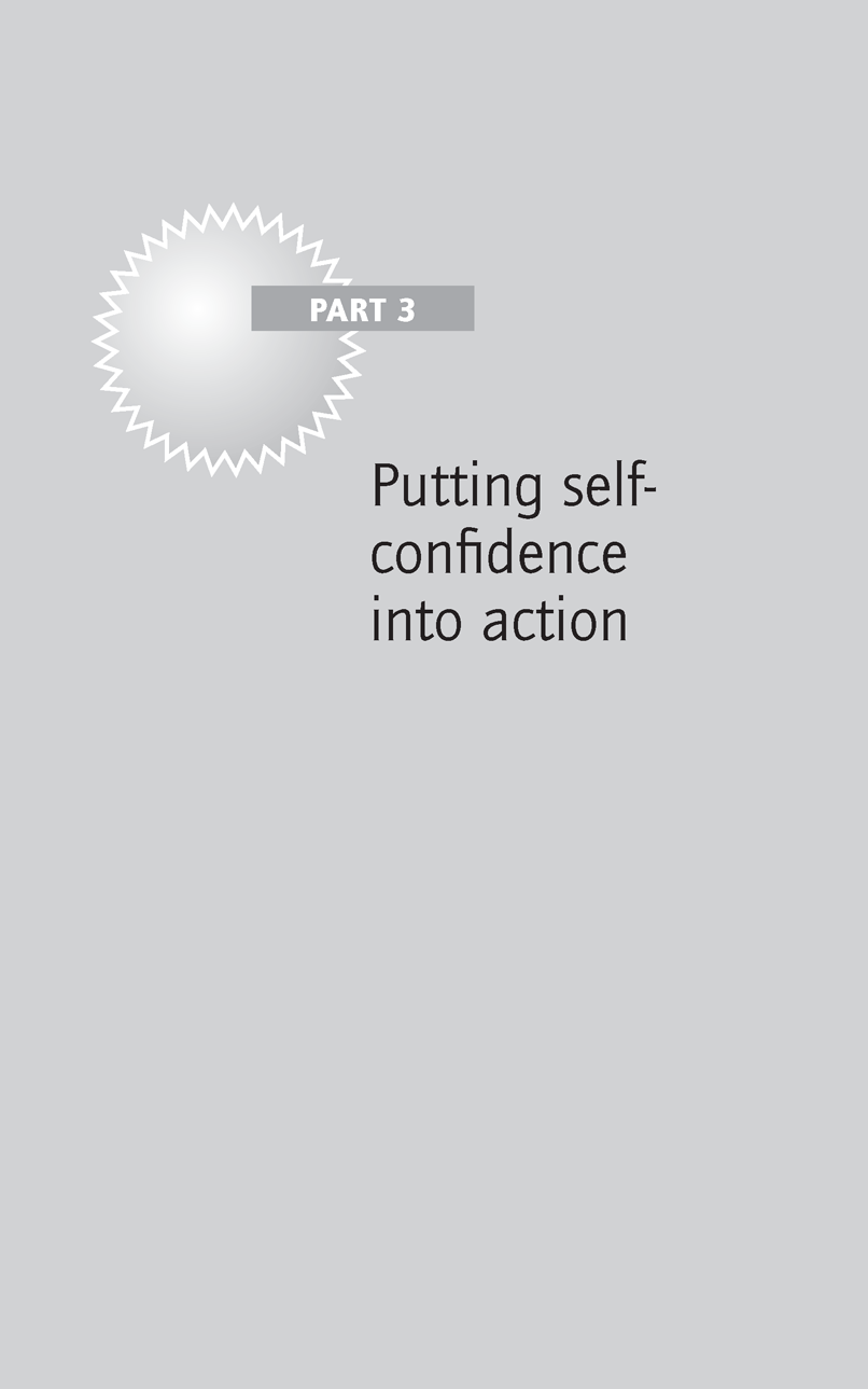Putting self-confidence into action