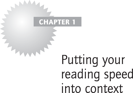 Putting your reading speed into context