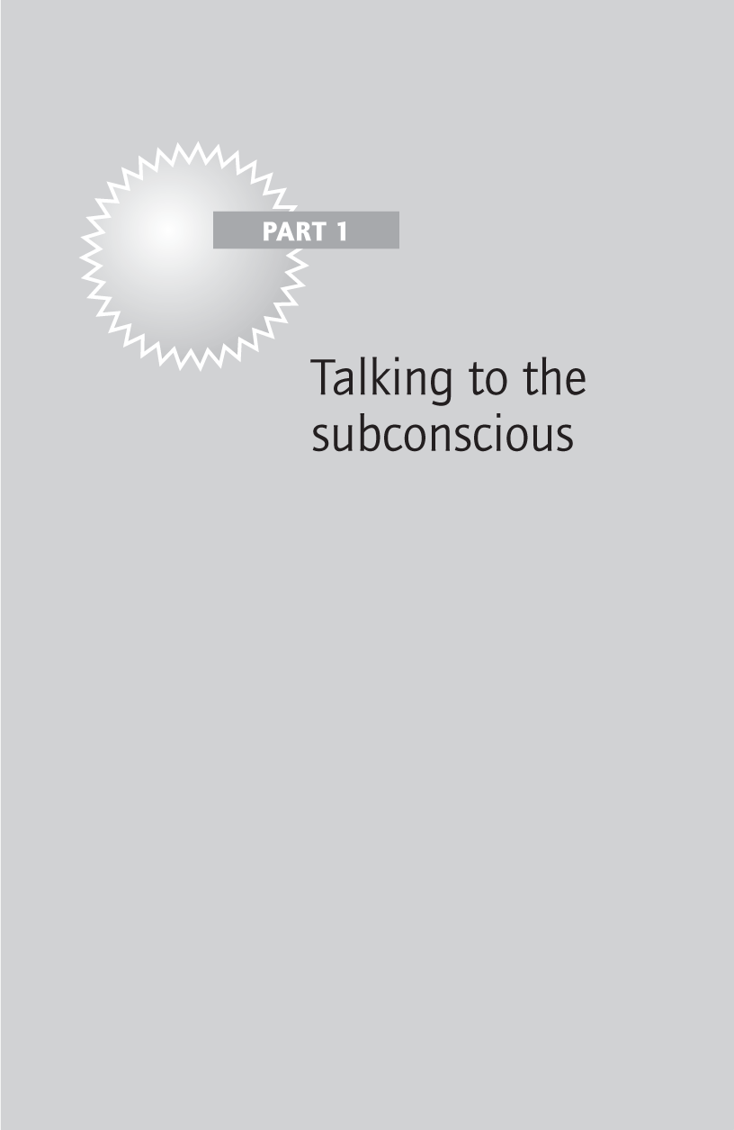 Talking to the subconscious