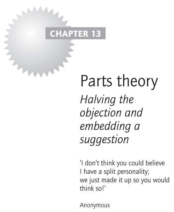 Parts theory
