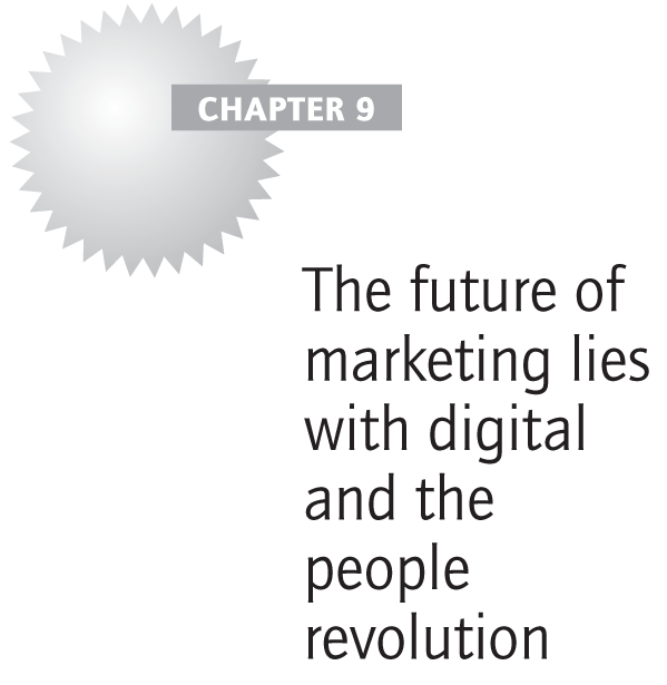 The future of marketing lies with digital and the people revolution