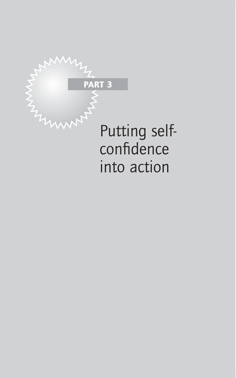 Putting self-confidence into action