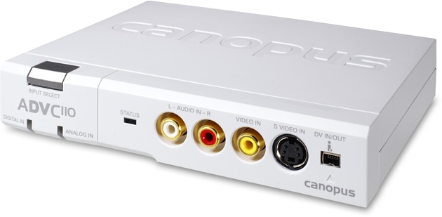The Canopus ADVC-110 (, about $210) requires no external power because it draws its juice from your Mac via the FireWire cable. And it can handle both NTSC (North American) and PAL (European) video signals (see page 19).