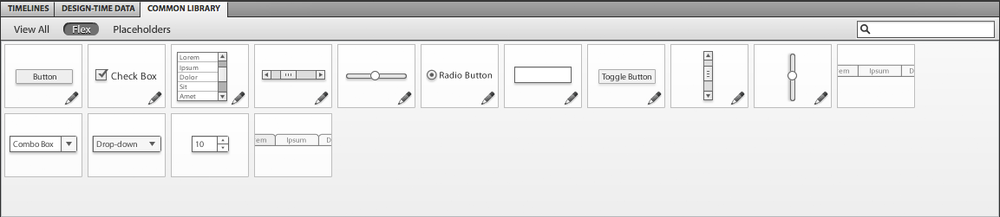 The new Common Library panel in Flash CS5.5