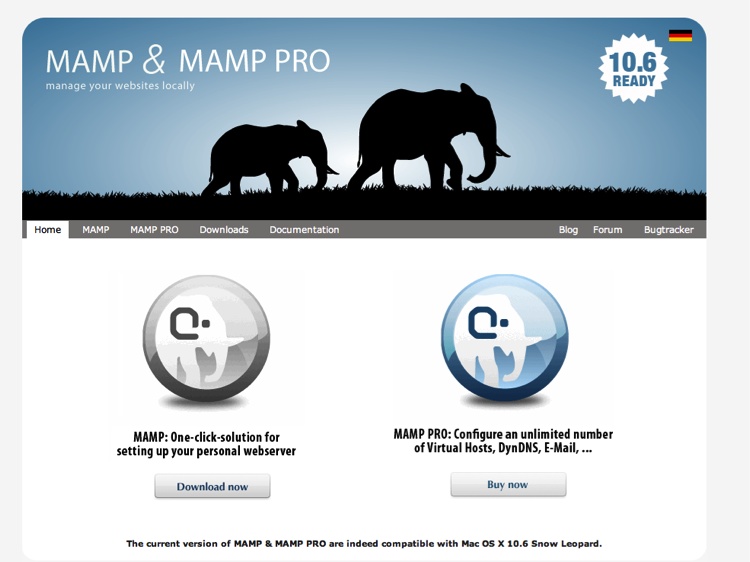 Screenshot of mamp.info. You want the one on the left.