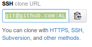GitHub URI to Clone