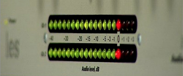 A meter in a typical receiver