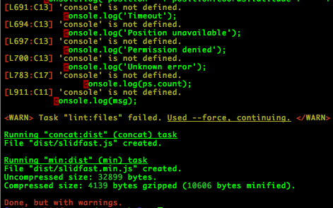 Running grunt from the command line