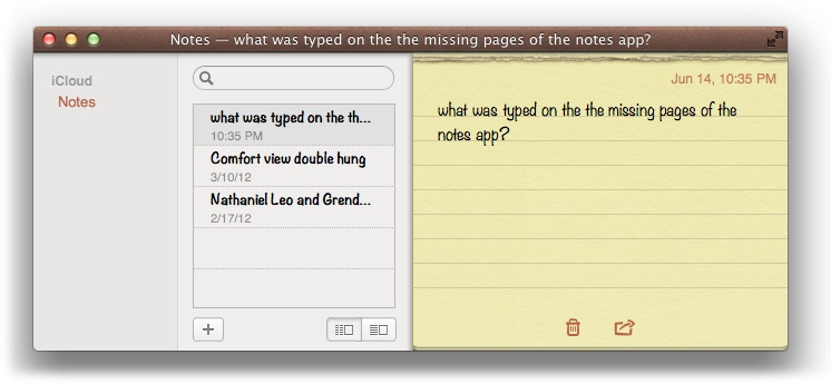 Notes is finally on your Mac