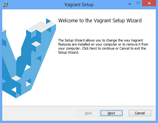 The Vagrant installer for Windows