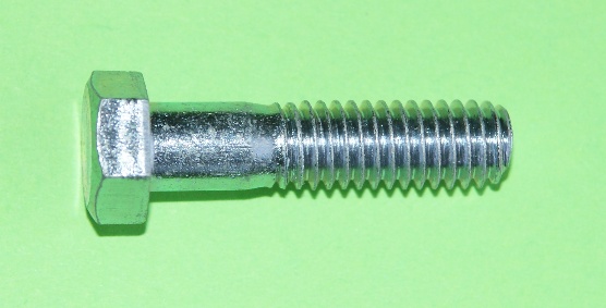 While a computer would have a hard time identifying this as a bolt, it could easily count how many threads per inch there are