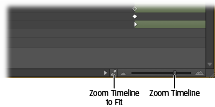Want a better view of a particular segment of the Timeline? Drag the slider to zoom in and out of the Timeline. Click the Show All button to see the entire active portion of the Timeline.