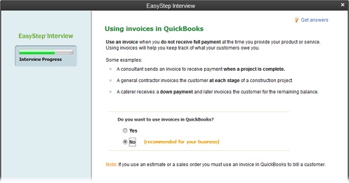 The EasyStep Interview sticks to the basics, so youâll have more setup to do later. As you step through the screens in this section, make a list of the features youâre turning on (and the corresponding page numbers in this book) for reference. If you decide to change any of these settings later, Chapter 23 tells you how.