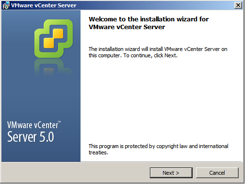 vCenter Server installation