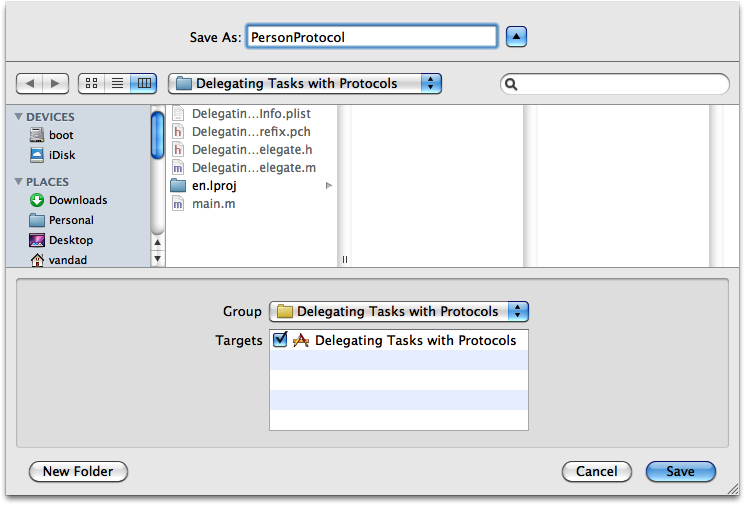 1.19. Delegating Tasks with Protocols - iOS 6 Programming Cookbook [Book]