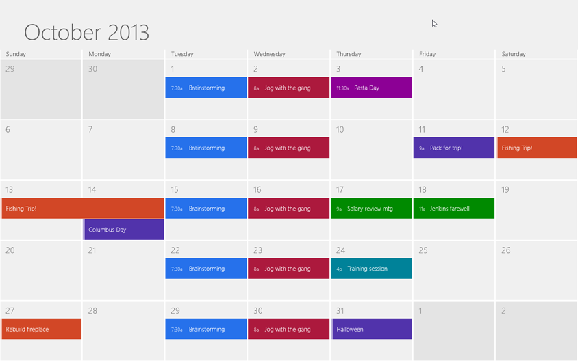 The Windows 8 calendar is very, very simple. In any of the views, just tap or click an appointment to open its information screen (Figure 4-3). If you want to make changes, well, here’s your chance.