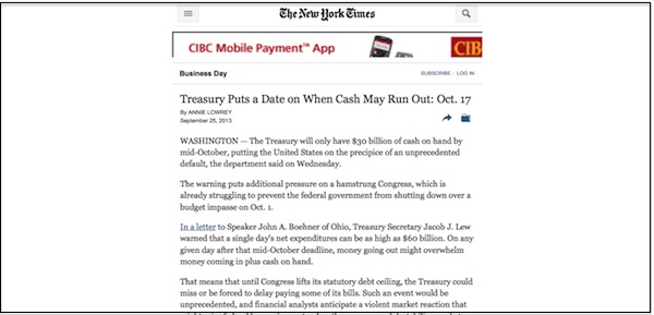 Clicking a link from the mobile version of The New York Times gets you the mobile version of the page, even if you’re on a desktop computer.