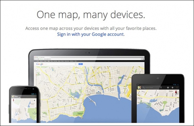 Google Maps: cross-platform integration