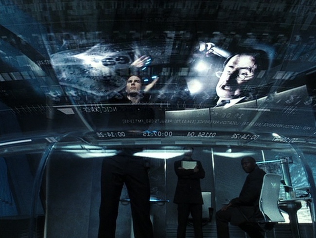 An image from the famous movie Minority Report, directed by Steven Spielberg (Paramount Home Entertainment)