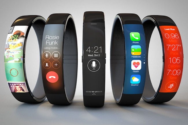 iWatch concept by Todd Hamilton: envisioning how Apple’s smartwatch could be designed on a thin wristband wearable