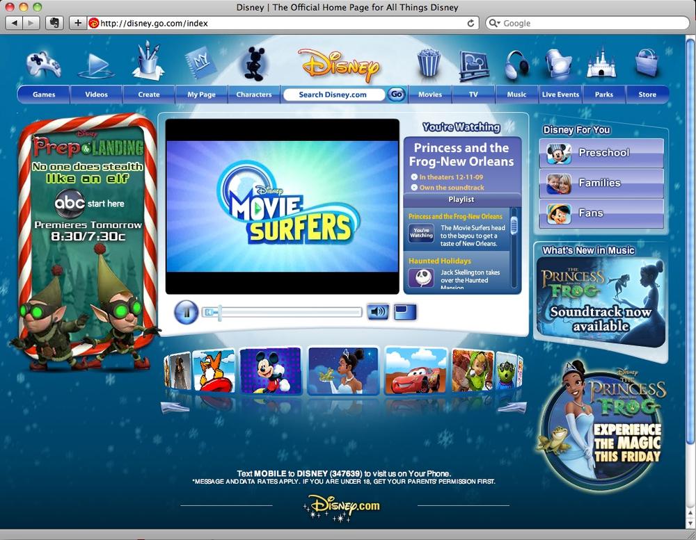 Some web pages, like the Disney () home page, are created almost entirely with Flash. The interactivity, animation, and video playback abilities of Flash make it a great technology for entertainment websites. Ultimately, however, you still need an HTML file to display the Flash movie.