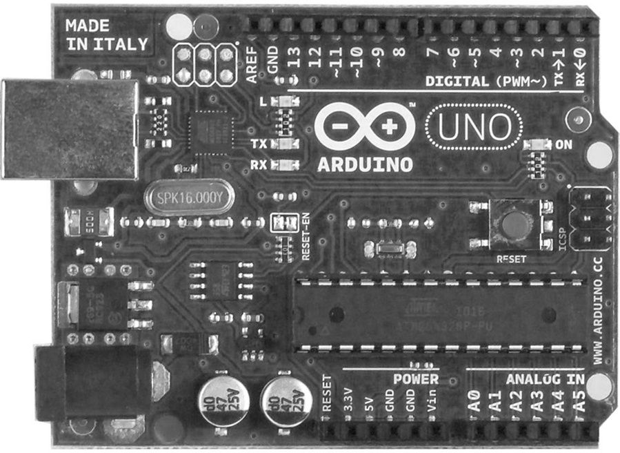 Basic board: the Arduino Uno