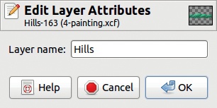 The Edit Layer Attributes dialog