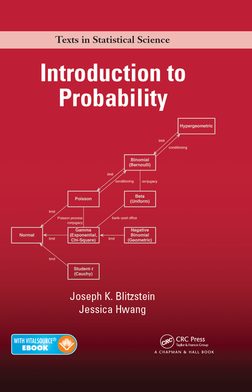 Introduction to Probability: Texts in Statistical Science: cover image