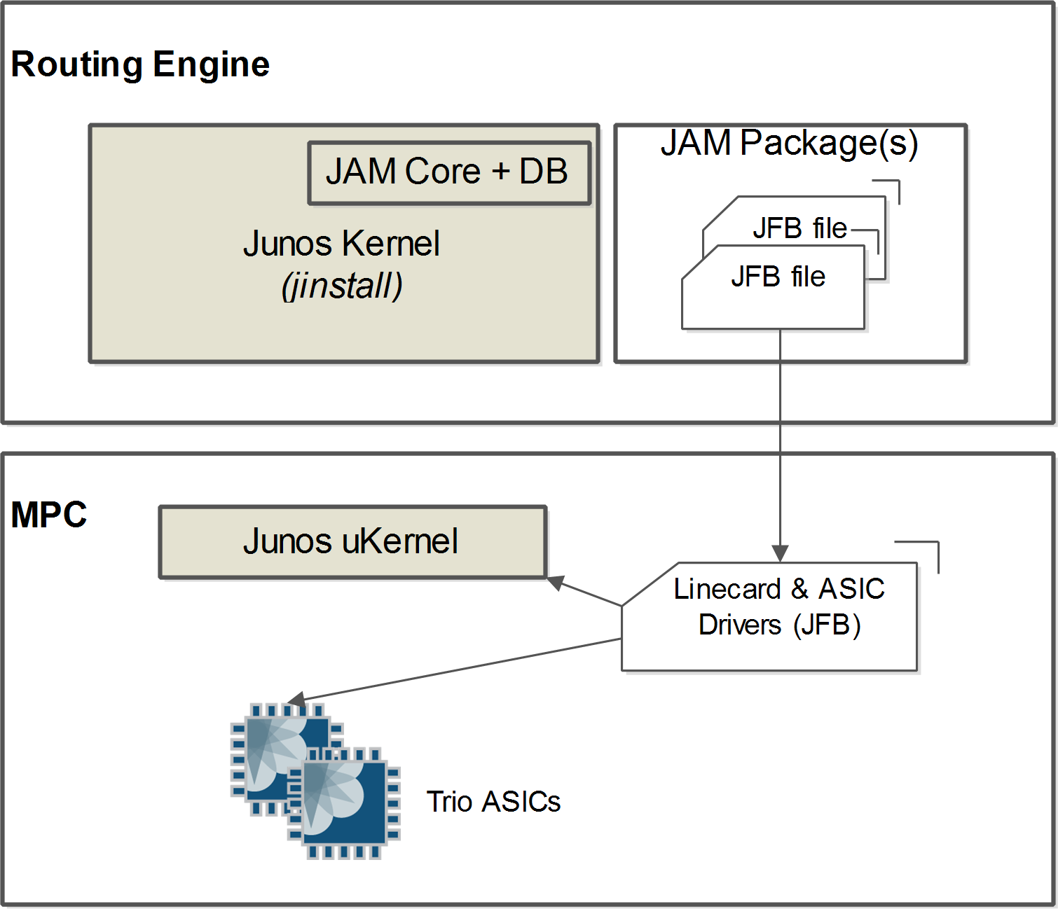 The JAM model