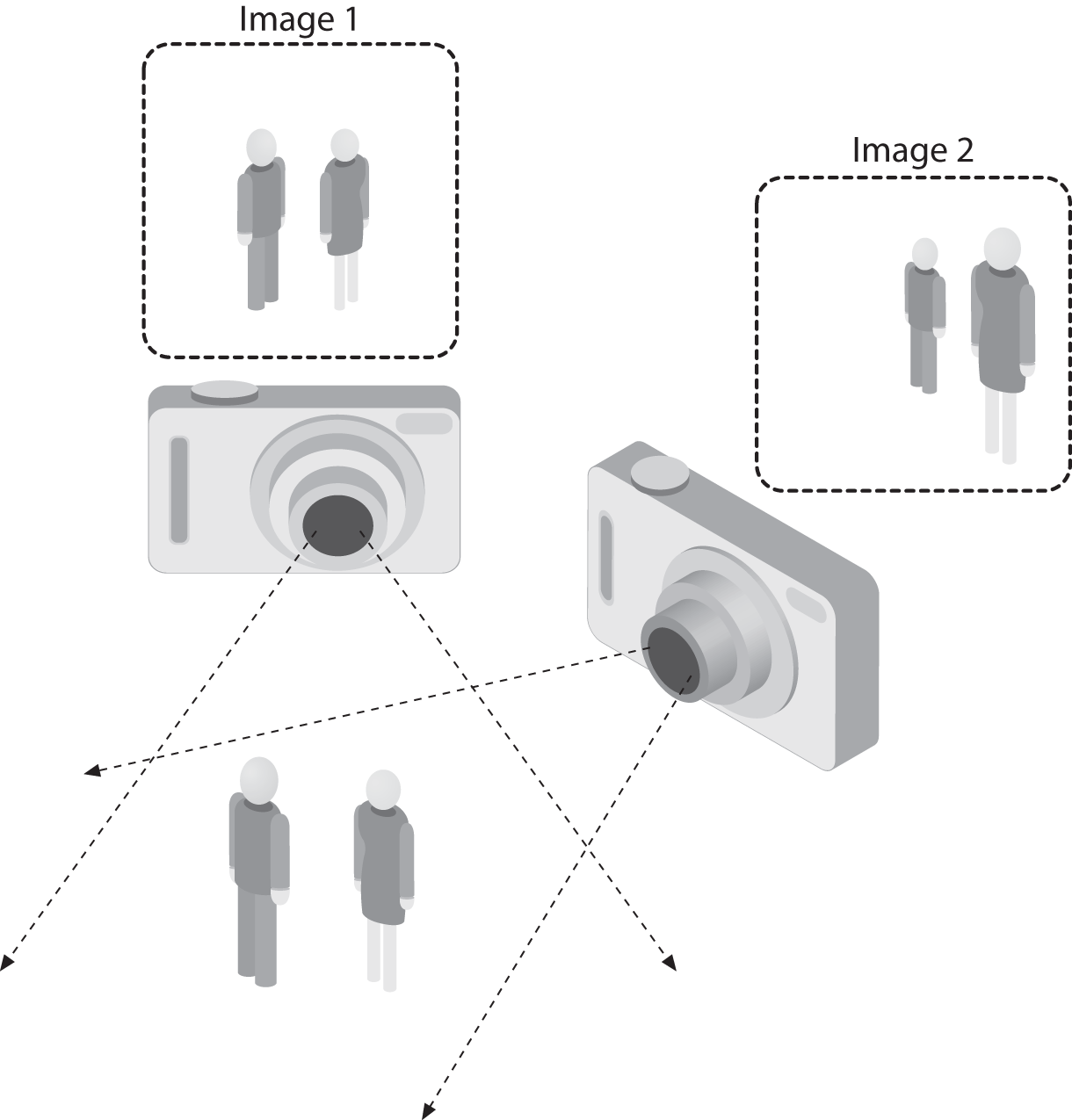 The ill-posed nature of vision: the 2D appearance of objects can change radically with viewpoint