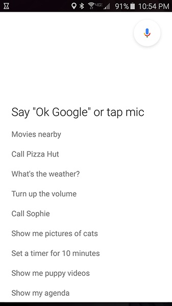 Ok Google’s response to NSP: it lists things you can say
