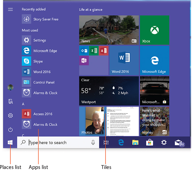 Here it is, the single biggest change in Windows 10: the hybrid Start menu.